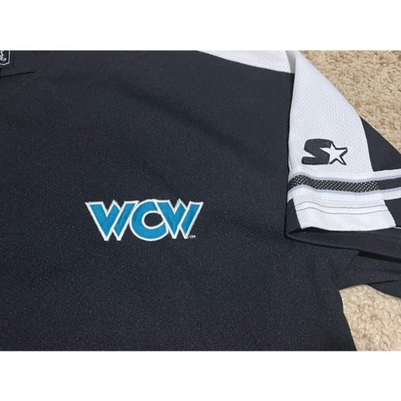 WCW Konnan K-Dogg Vintage Starter Wrestling Baseball Jersey Size XL EUC VTG - Picture 2 of 4